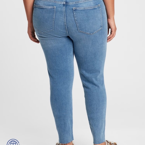 GAP High Rise Destructed Jeggings - 20/35 - Picture 4 of 8